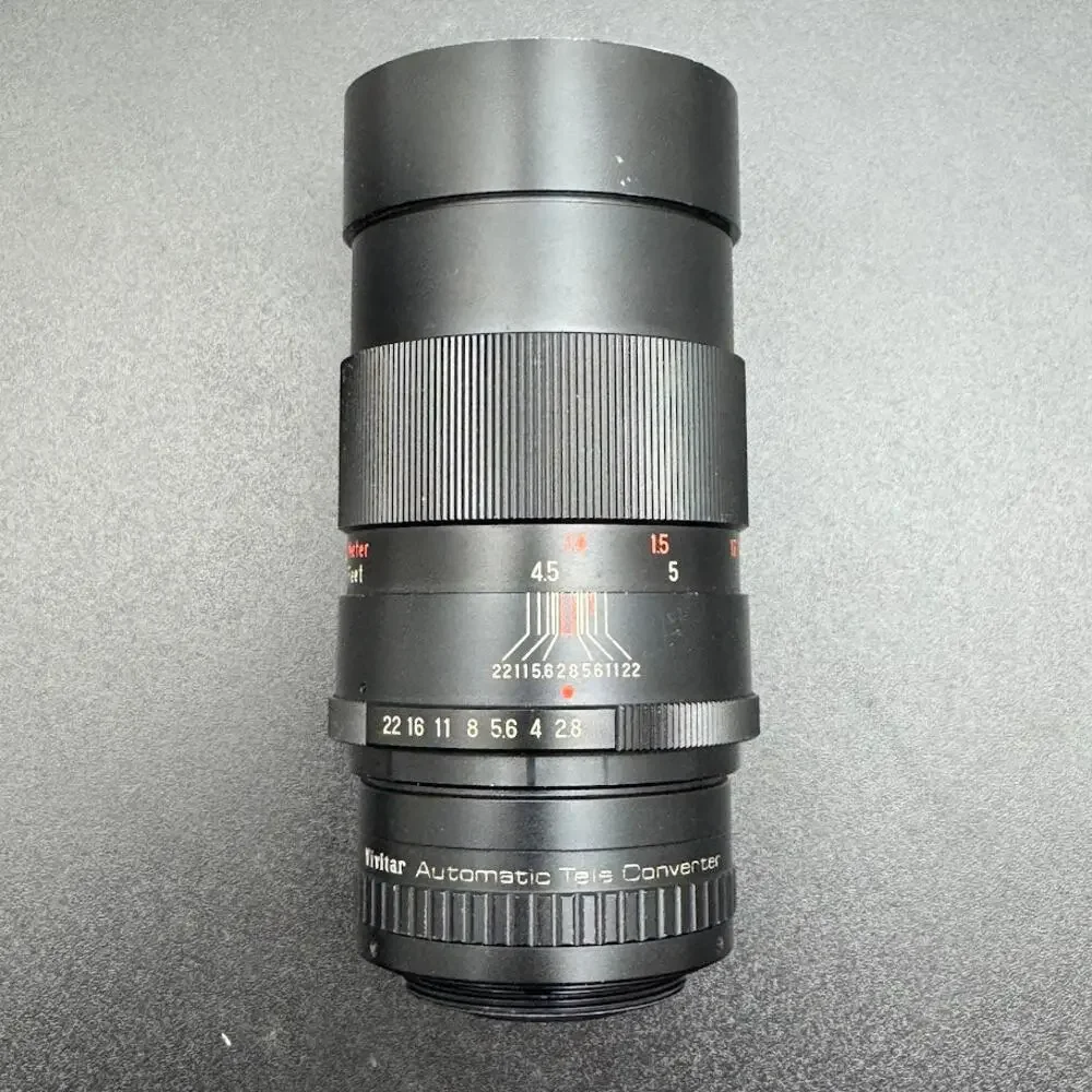 Auto Vivitar Telephoto 135mm 1:2.8 Lens with Automatic Tele Converter 2x-1 Japan
